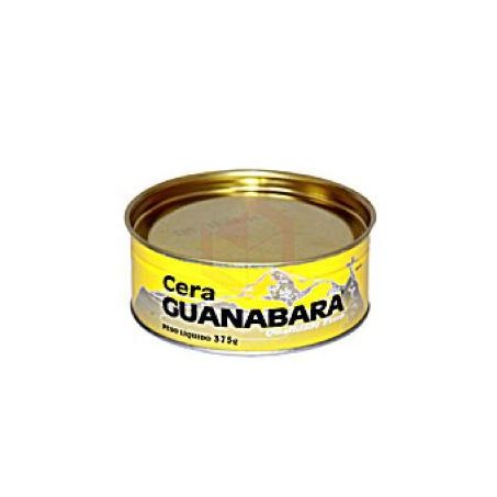 Cera pasta amarela guanabara 375g