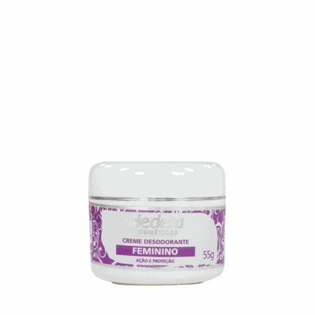 CREME DESODORANTE HEDERA 55 GR FEMININO           