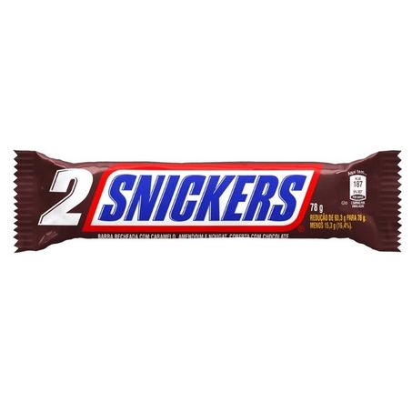 CHOCOLATE DUO SNICKERS 78G C/2