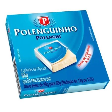 Queijo polenguinho tradicional polenghi 68g