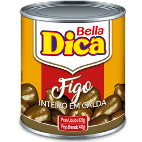 Figo em calda inteiro bella dica 400g