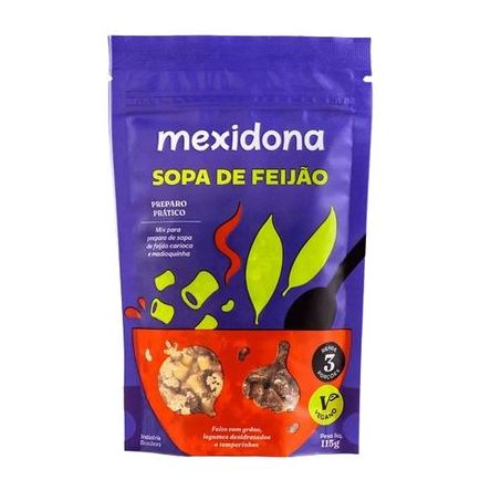 Sopa de Feijão Mexidona 115g