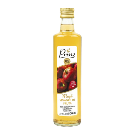 VINAGRE DE MACA ORGANICO PRINZ 500 ML             
