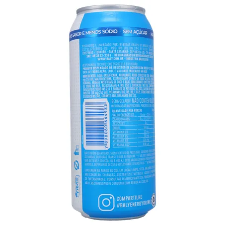 Energético baly coco e açaí sem açúcar 473ml 360-18