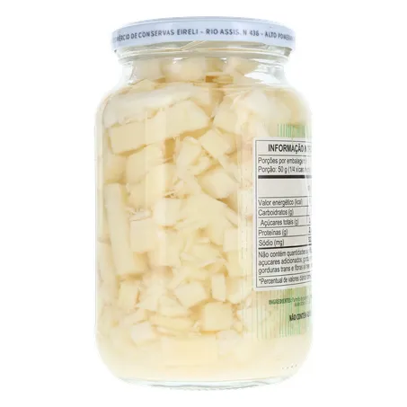 PALMITO PUPUNHA OLIVEIRA PICADO VIDRO 300G 360-2
