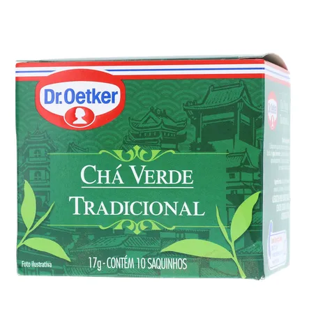CHÁ DR OETKER VERDE TRADICIONAL SAQUINHO 10UN 360-1