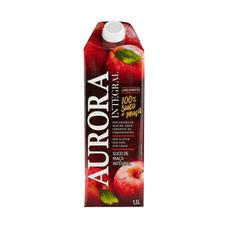 Suco aurora maca 100% integral 1,5lt.