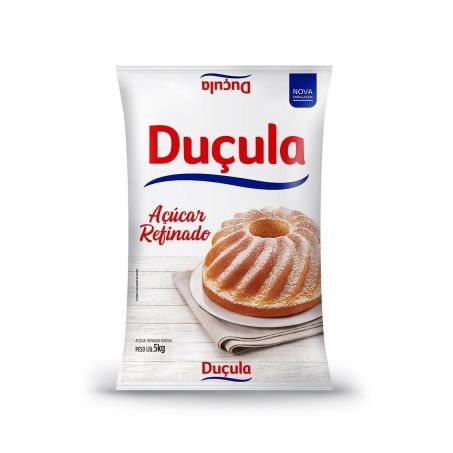 Açúcar Refinado Duçula Pacote 5KG