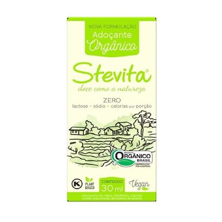 Adoçante Orgânico Stevita 30ml