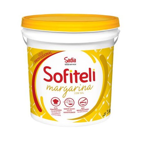 Margarina Sadia Sofiteli Margarina Balde 3kg