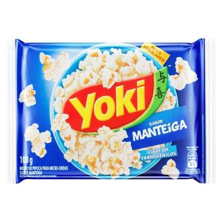 PIPOCA PARA MICRO-ONDAS MANTEIGA YOKI