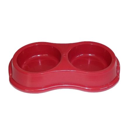 Comedouro plastico duplo p