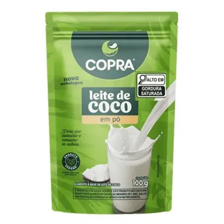 Leite Coco Copra Em Pó 100g