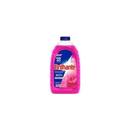 Sabão líquido brilhante perfume cuidado extra 3l