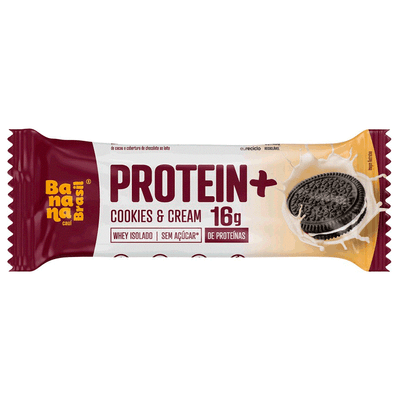 Barra protein+ 50g cookies e cream