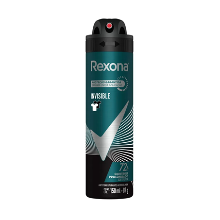 DESOD AERO REXONA MEN INVISIBLE 150ML