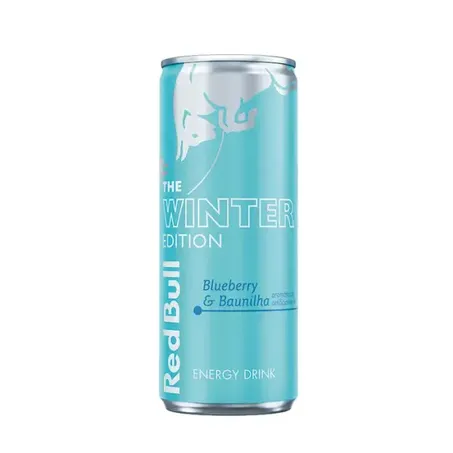 Bebida energética winter blueberry e baunilha red bull 250ml