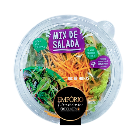 SALADA MIX FOLHAS/REPOLHO/CENOURA 200G