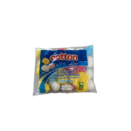 ALGODAO COTTON 50 G BOLAS COLORIDAS               