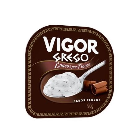 Iogurte vigor grego flocos 90g