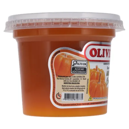 Doce Fruta Oliveira Abóbora Pote 400g 
  360-29