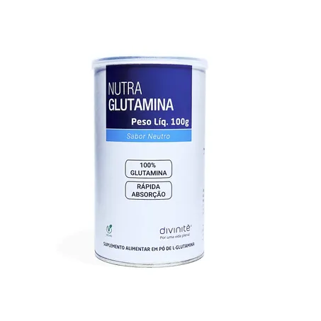 NUTRAGLUTAMINA SABOR NEUTRO 100G - DIVINITE