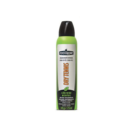 Desodorante Para Pés Red Apple Dry Tennis Cânfora Mentol 175ml 
 