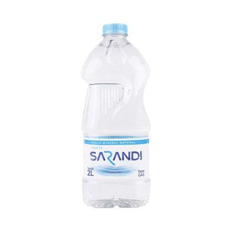 Água Mineral Natural Sarandi Sem Gás Pet 2lt