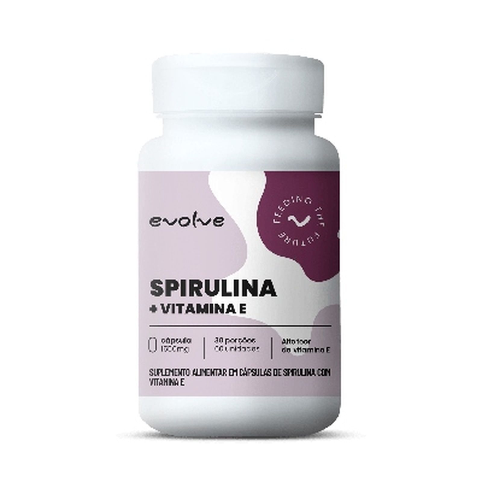Spirulina + Vit E 60cps