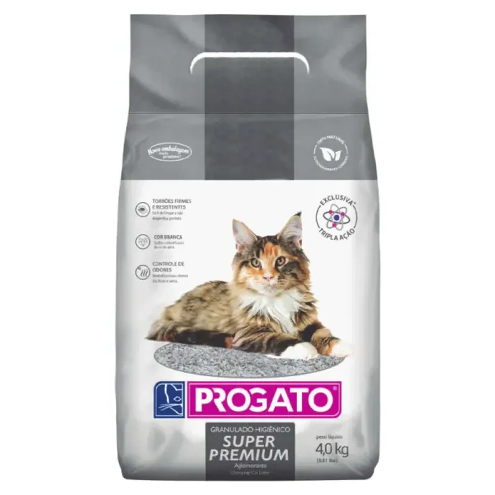 Areia Super Premium Progato para Gatos 4kg