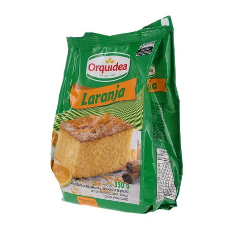 Bolo orquidea laranja 350g 360-4