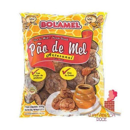 Biscoito Pao De Mel Bolamel 270g Achocolatado