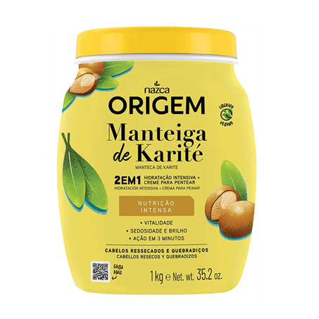 CREME TRATAMENTO ORIGEM MANTEIGA KARITE 1KG