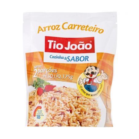 Arroz tio joao 175gr cozinha sabor carre