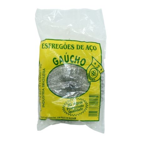 Esfregao Aco Gaucho 10G