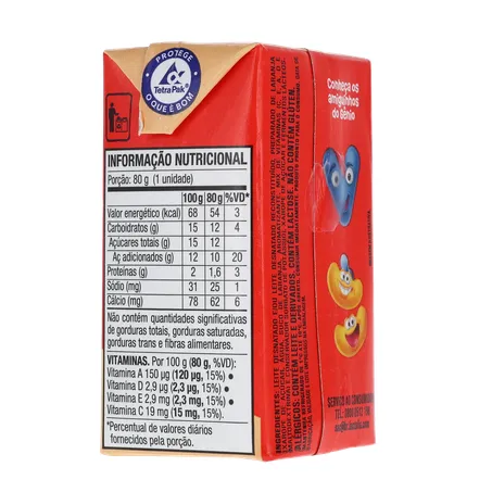LEITE FERMENTADO NESTLÉ CHAMYTO TRADICIONAL TP 80G 360-12