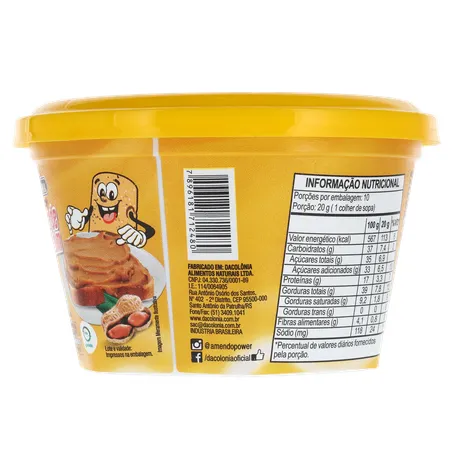 Creme de Amendoim DaColônia Paçoca 200g 360-17