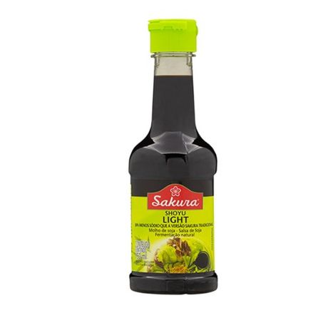 MOLHO DE SOJA SAKURA LIGHT PET 150ML