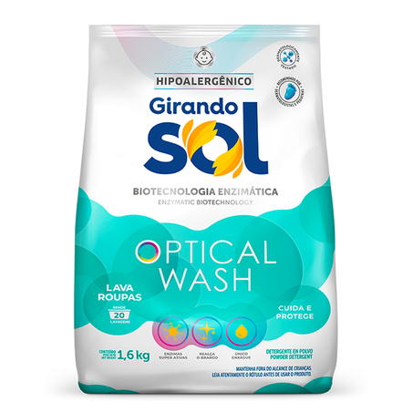 SABÃO PÓ GIRANDO SOL HIPOALERGÊNICO SC 1,6KG