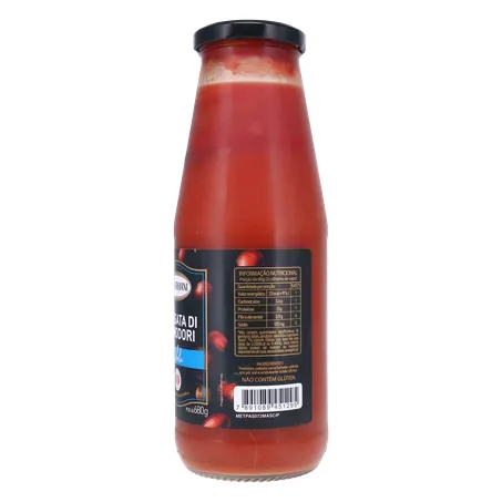 Passata Di Pomodori Mastroiani Cebola Vidro 680g 360-7