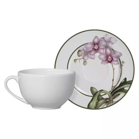 XICARA CHA ALLEANZA 200ML ORQUIDEA C.PIRES