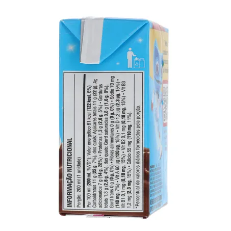 Bebida Láctea Friminho Chocolate Tetra Pack 200Ml 360-10