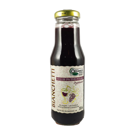SUCO DE UVA BIANCHETTI ORGANICO 300ML