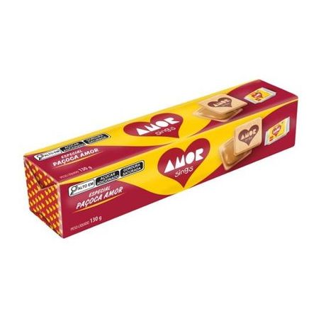 Biscoito arcor recheado amor 130g