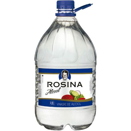 Vinagre de Ácool Rosina 4,9L