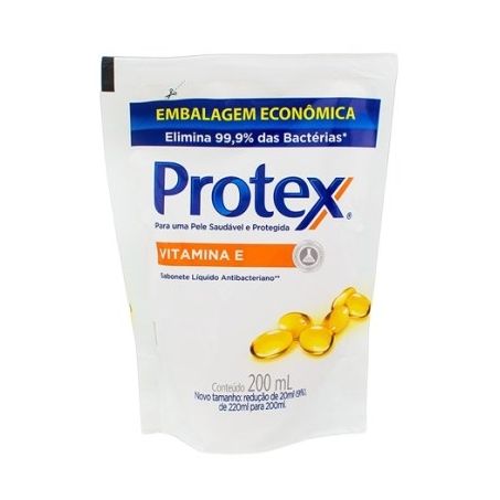 SABONETE LIQ PROTEX REFIL 200ML VITAMINADO