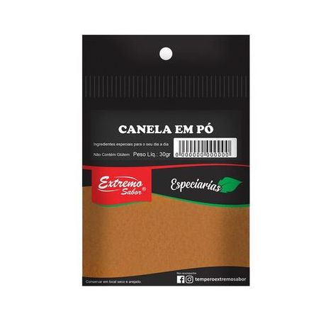 CANELA PÓ EXTREMO SABOR CARTELA 30G