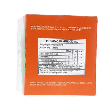 Chá Leão Maça e Canela C/10 Sachês 360-8