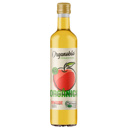 Vinagre Organobio Maçã Orgânico 500ml