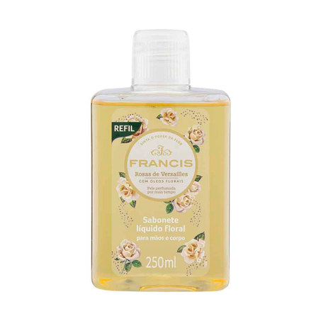 Sabonete Líquido Floral Rosas de Versailles Francis 250Ml